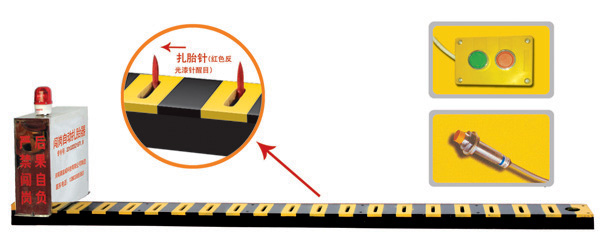 茂名茂南区V3嵌入式闯岗自动扎胎器/阻车器